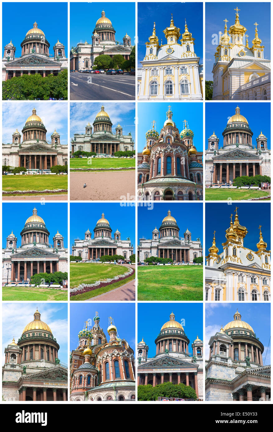 Churches in Saint Petersburg Stock Photo Alamy
