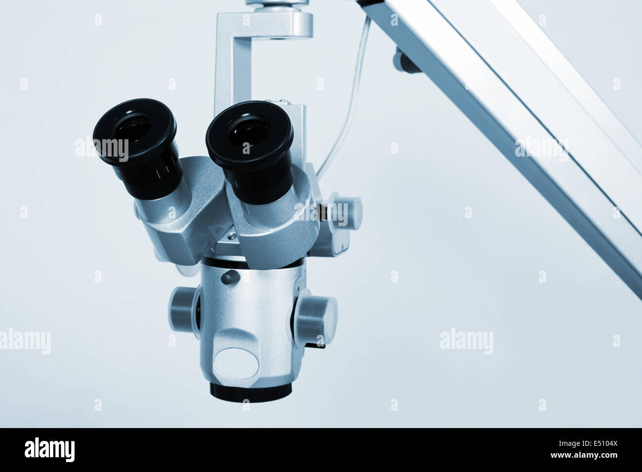 microscope for medical researches Stock Photo