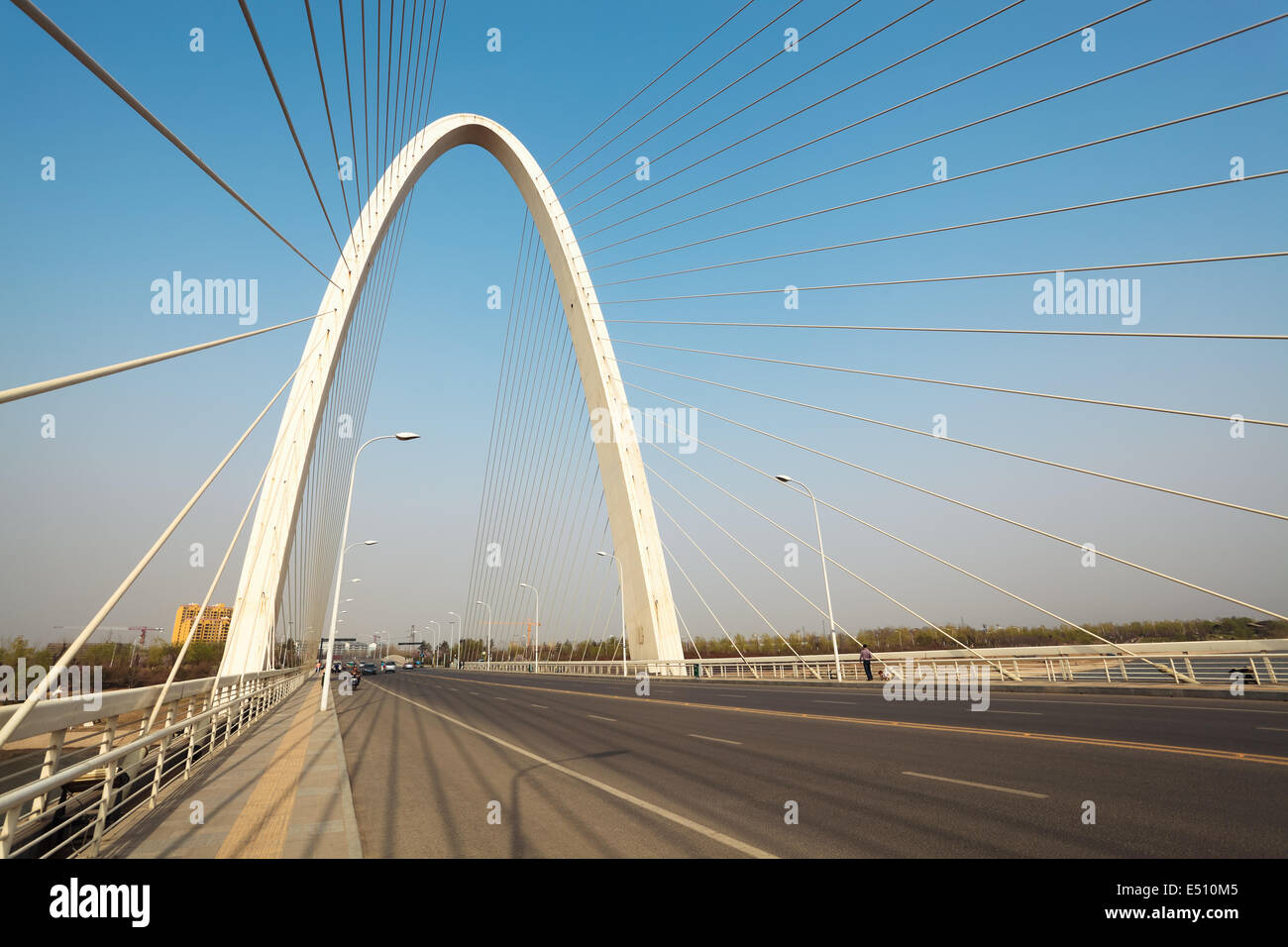 cable stayed bridge Stock Photo Alamy