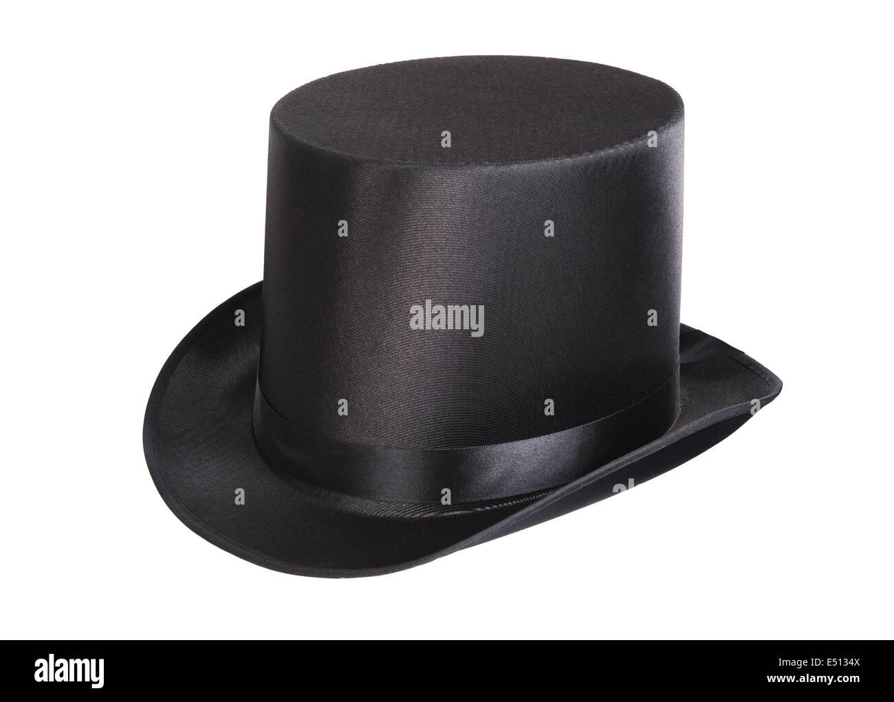 Black top hat Stock Photo Alamy