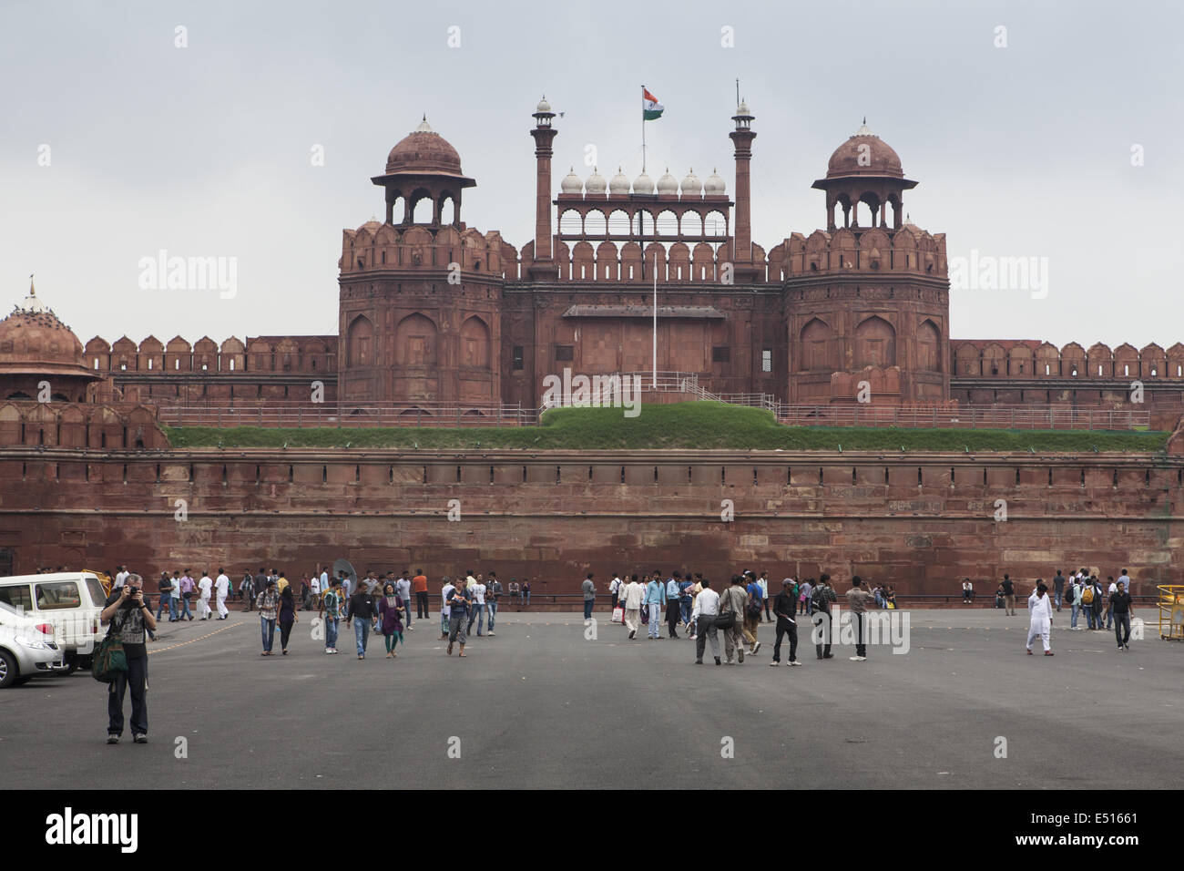 Red fort palace, Dehli, India Stock Photo