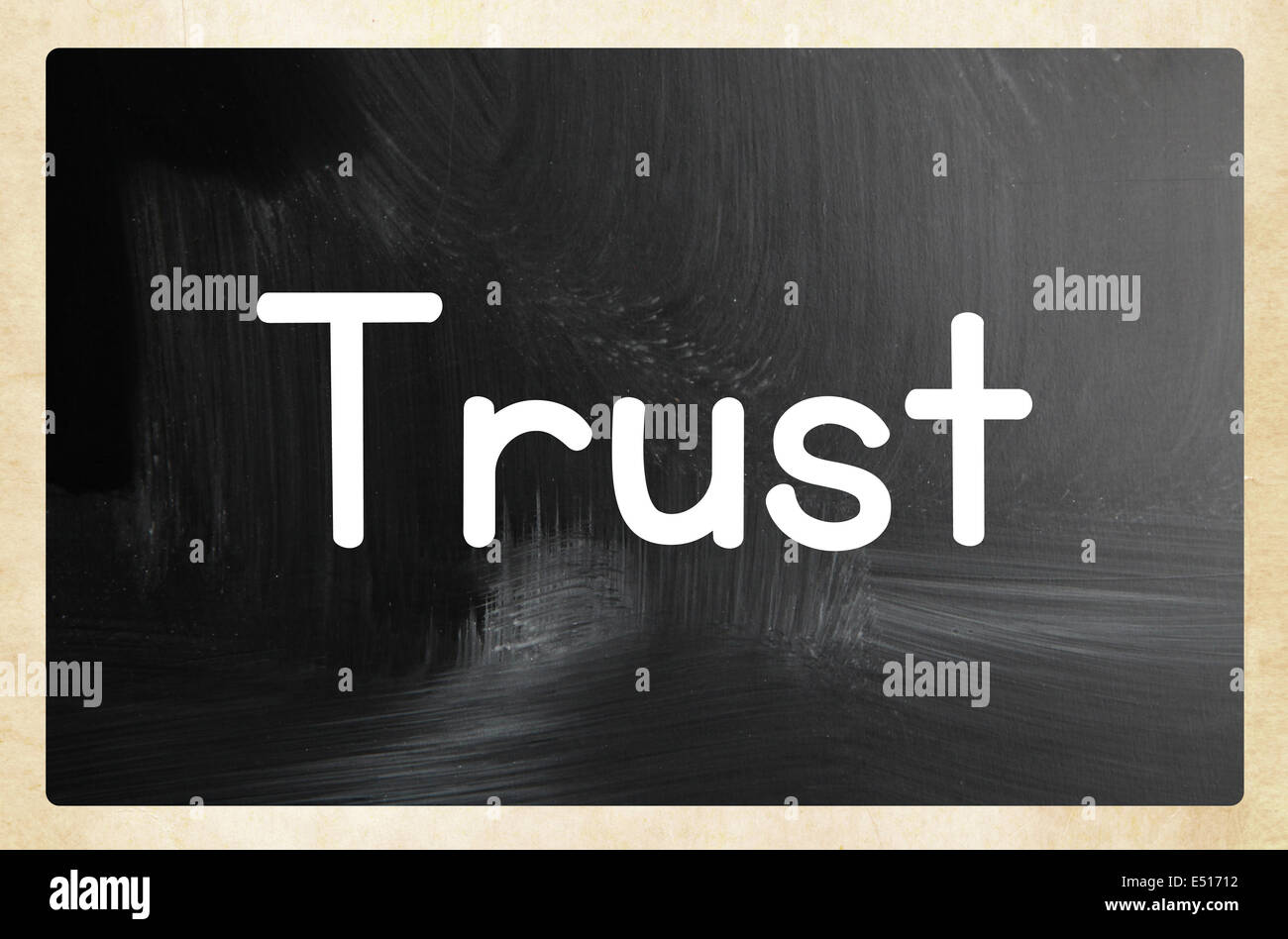 trust concept Stock Photo