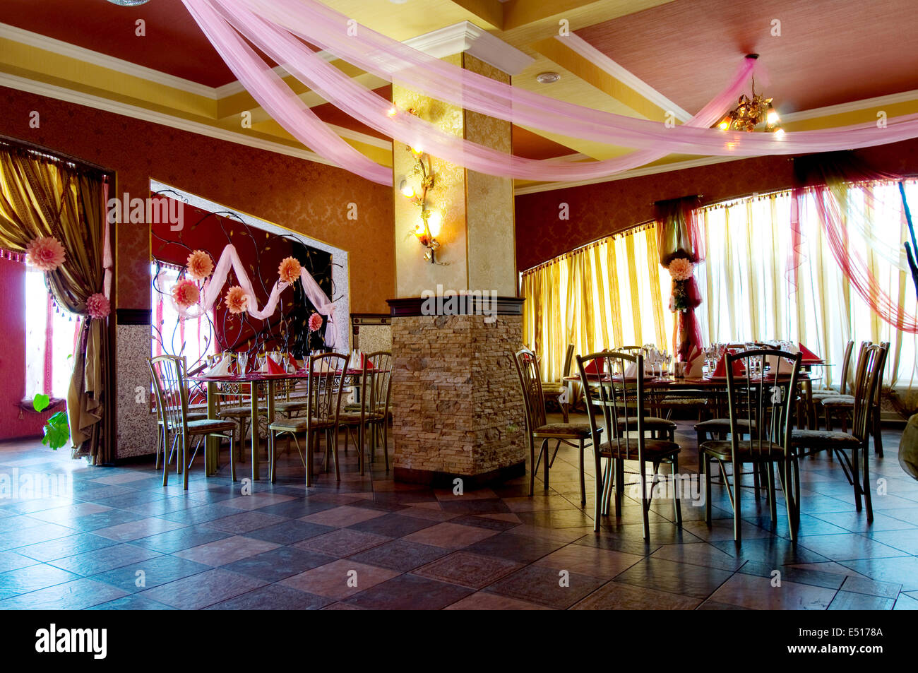 cafeteria Stock Photo