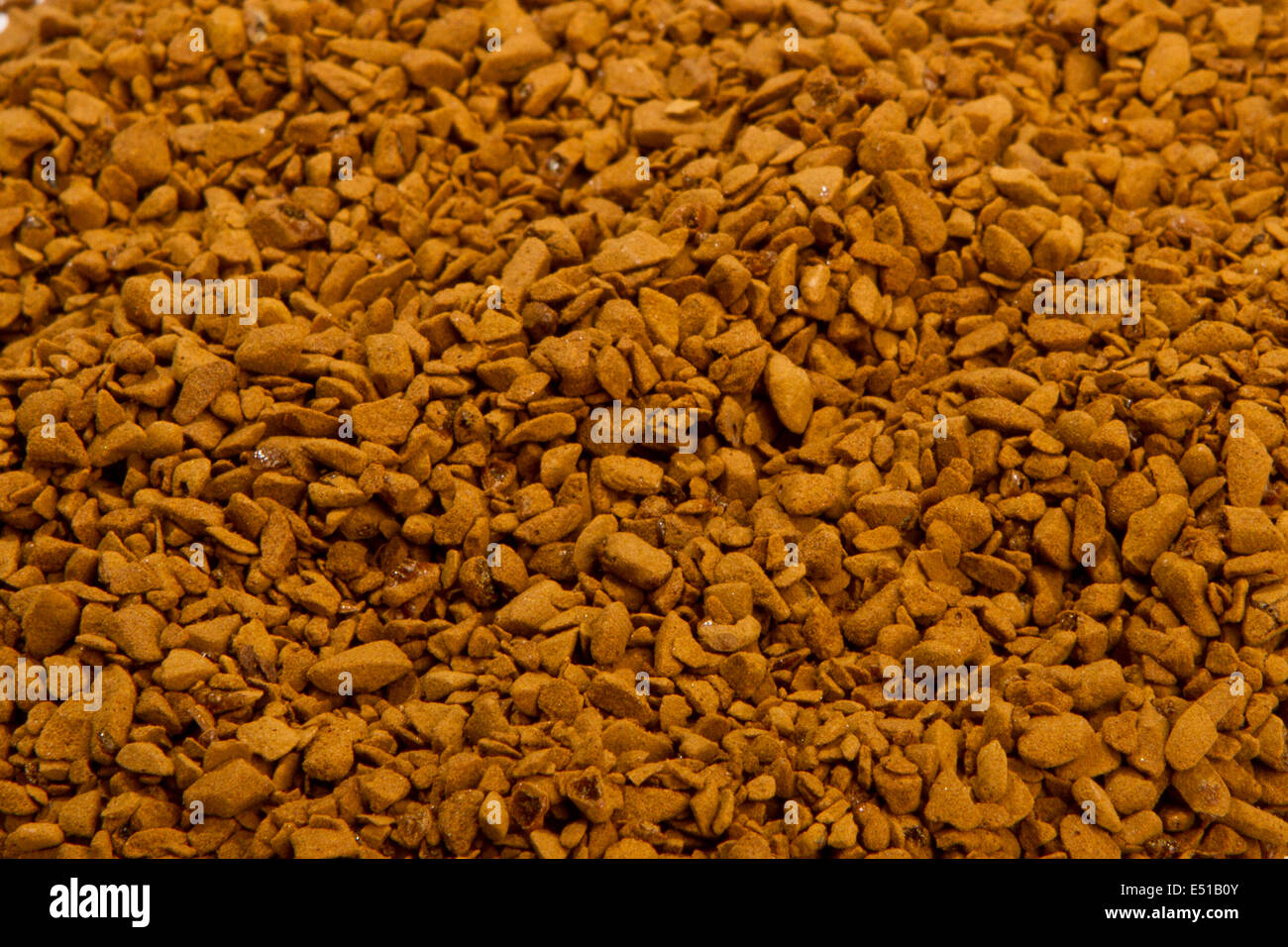 Granules of instant coffee Stock Photo Alamy