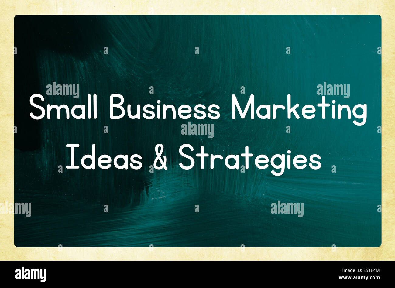 small business marketing ideas strategies Stock Photo - Alamy