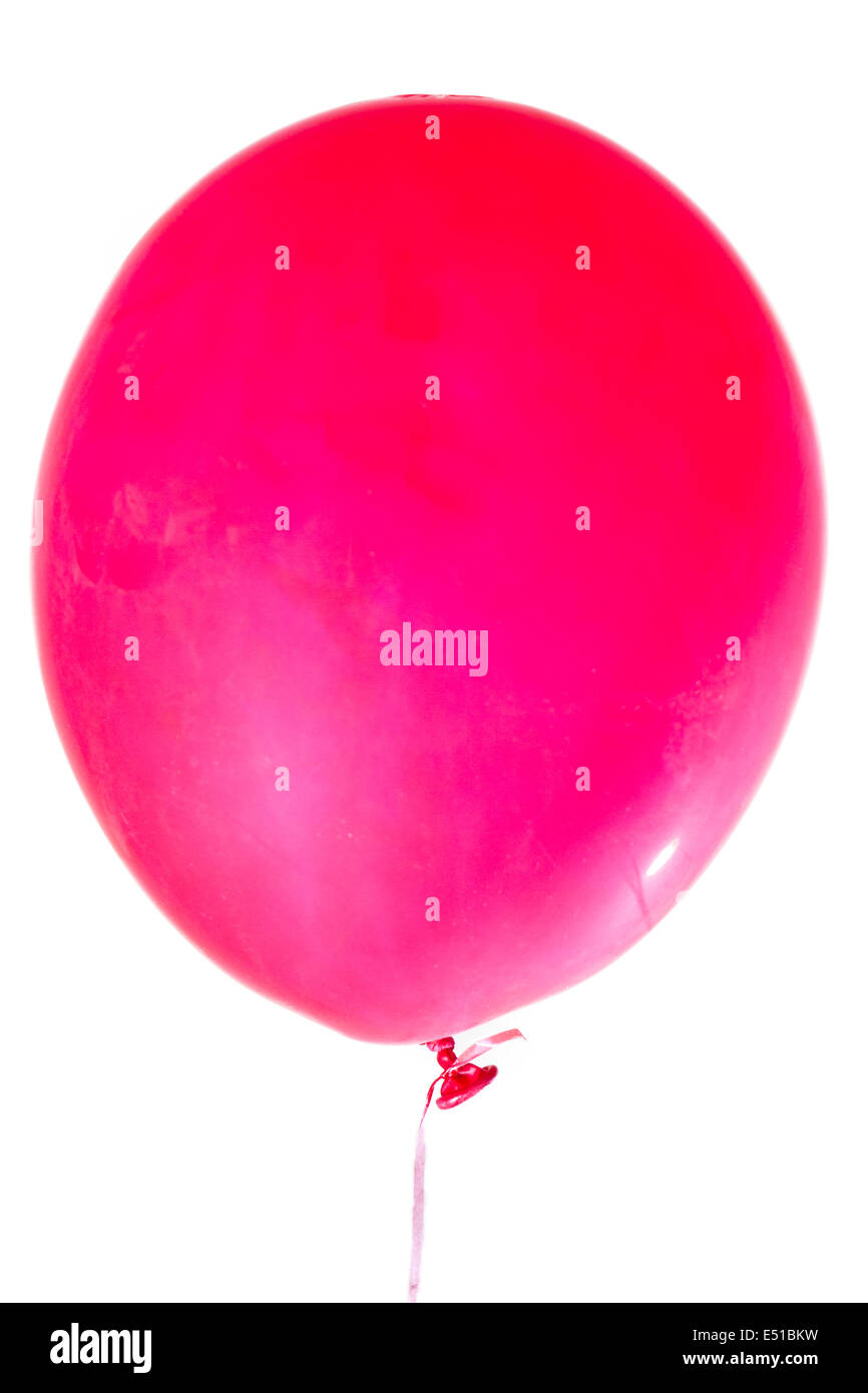 Happy Birthday party balloon decoration Stock Photo
