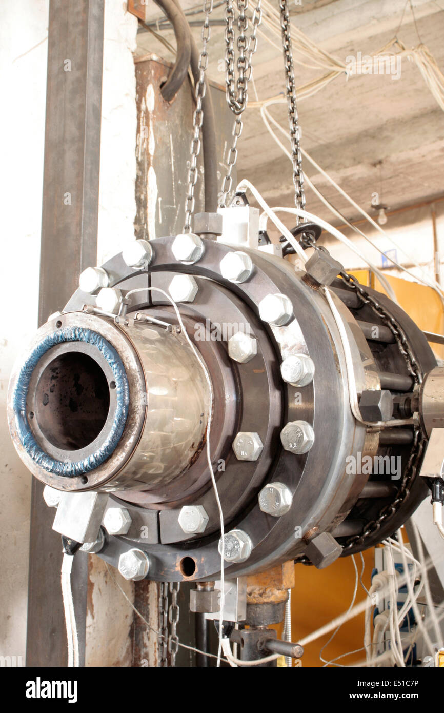 fragment of the industrial machine Stock Photo - Alamy