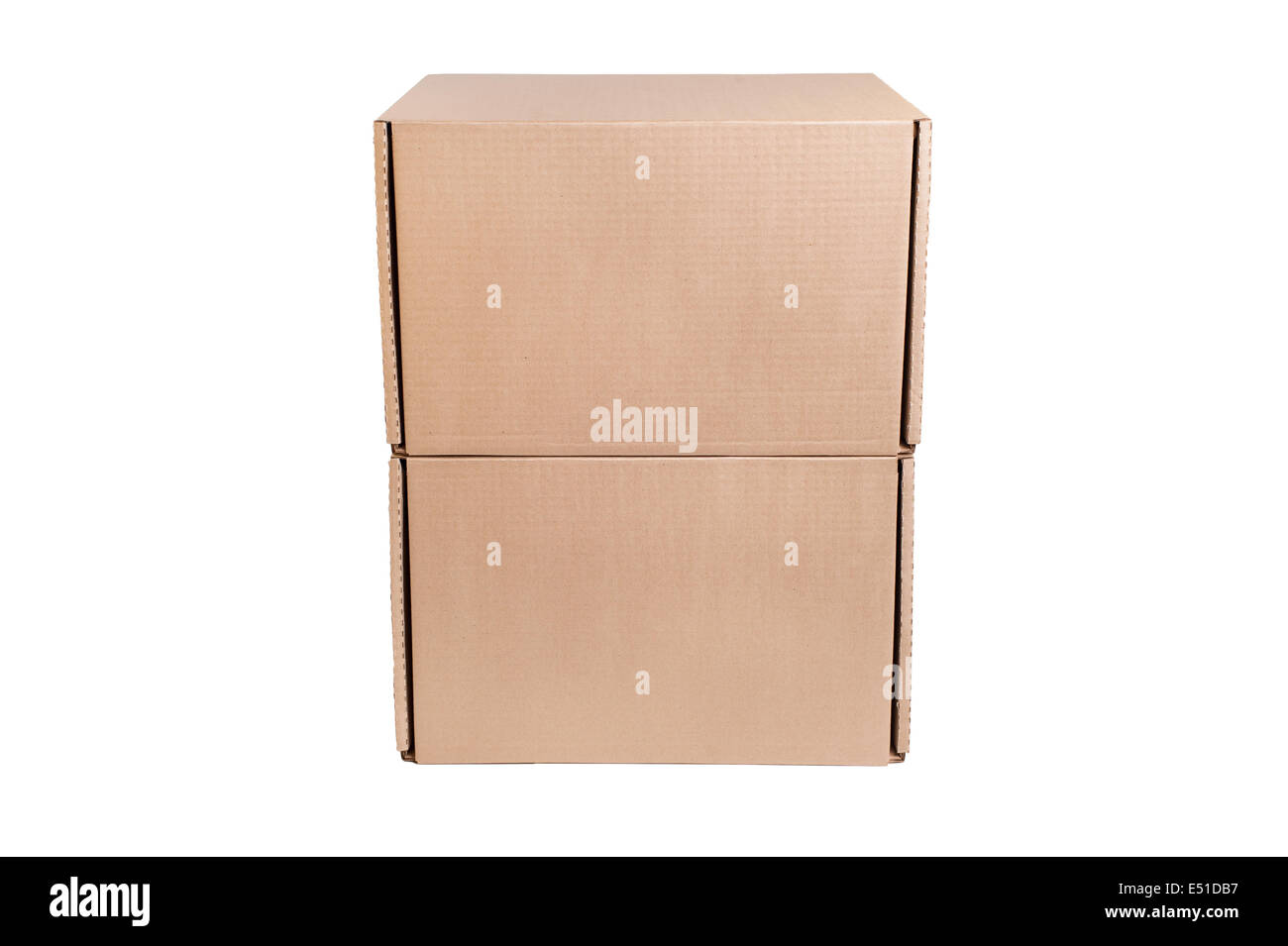 Stack of cardboard boxes Stock Photo Alamy