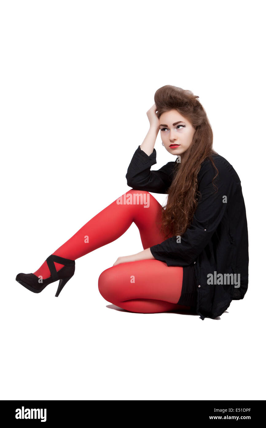 Teenage girl red hair hi-res stock photography and images - Alamy