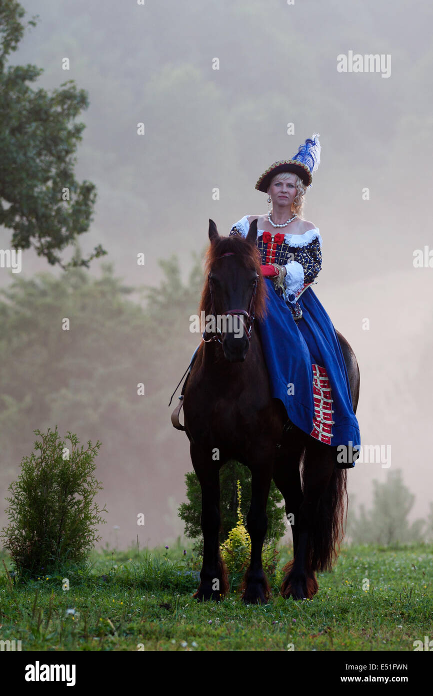 Baroque riding hi-res stock photography and images - Alamy