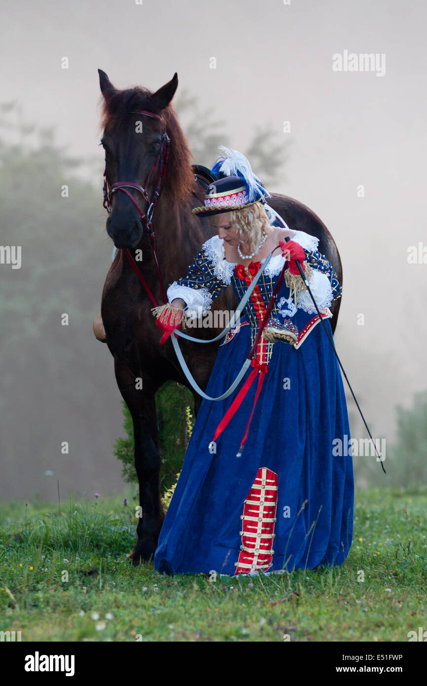 Baroque riding hi-res stock photography and images - Alamy