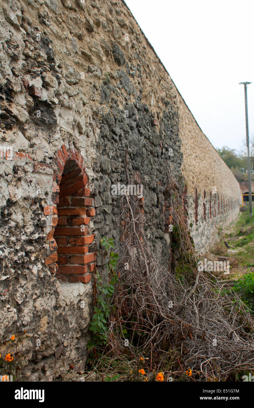 Old stone wall Stock Photo - Alamy