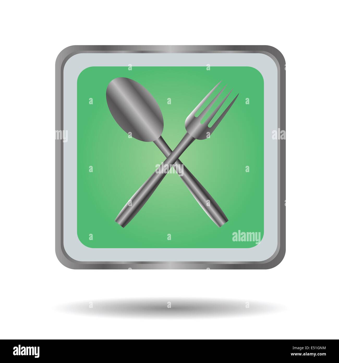 fork and spoon Stock Photo Alamy