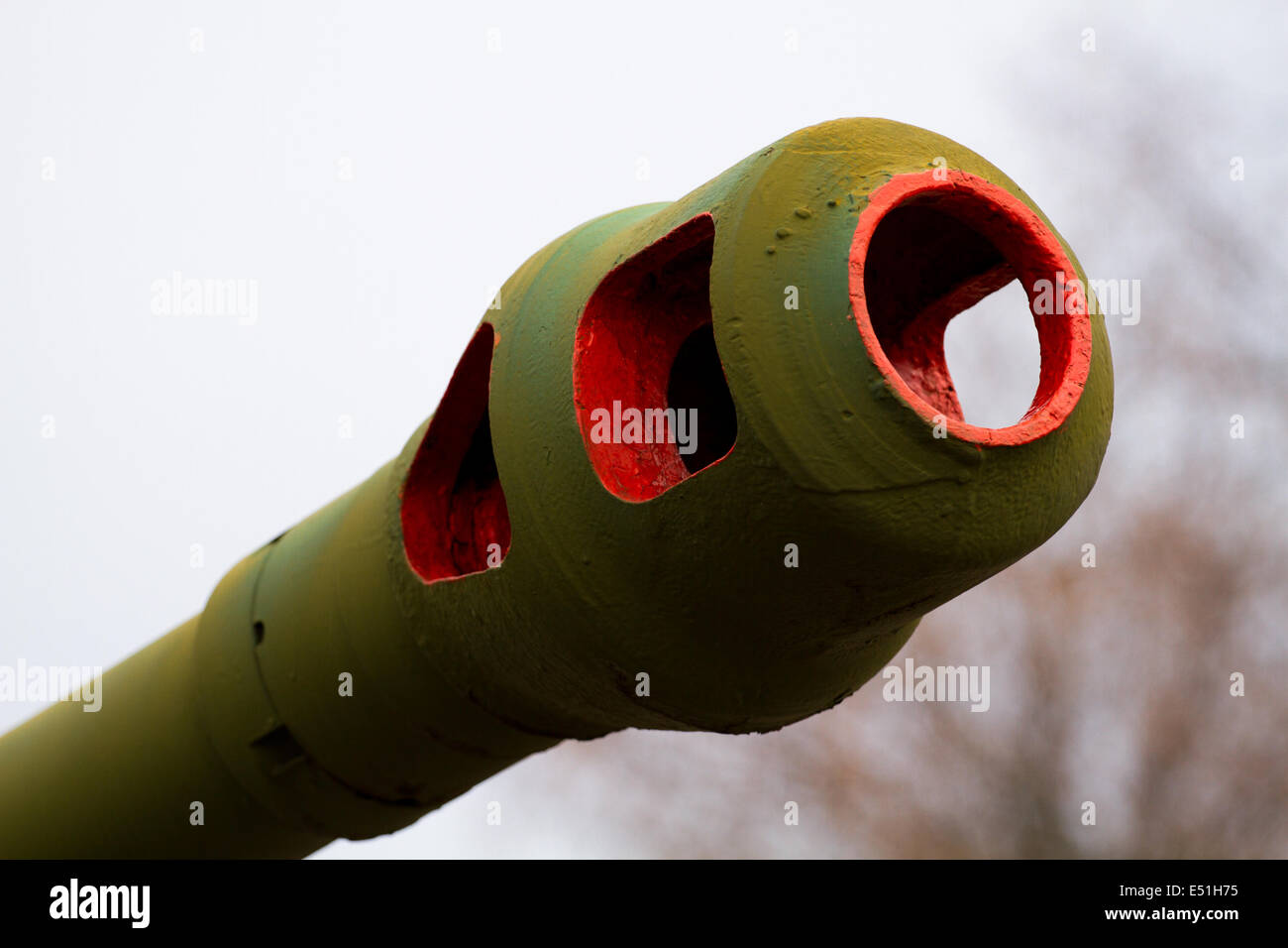 tank gun barrel Stock Photo Alamy