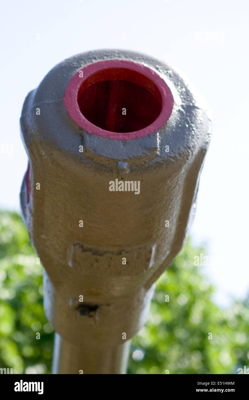 Tank gun Stock Photo