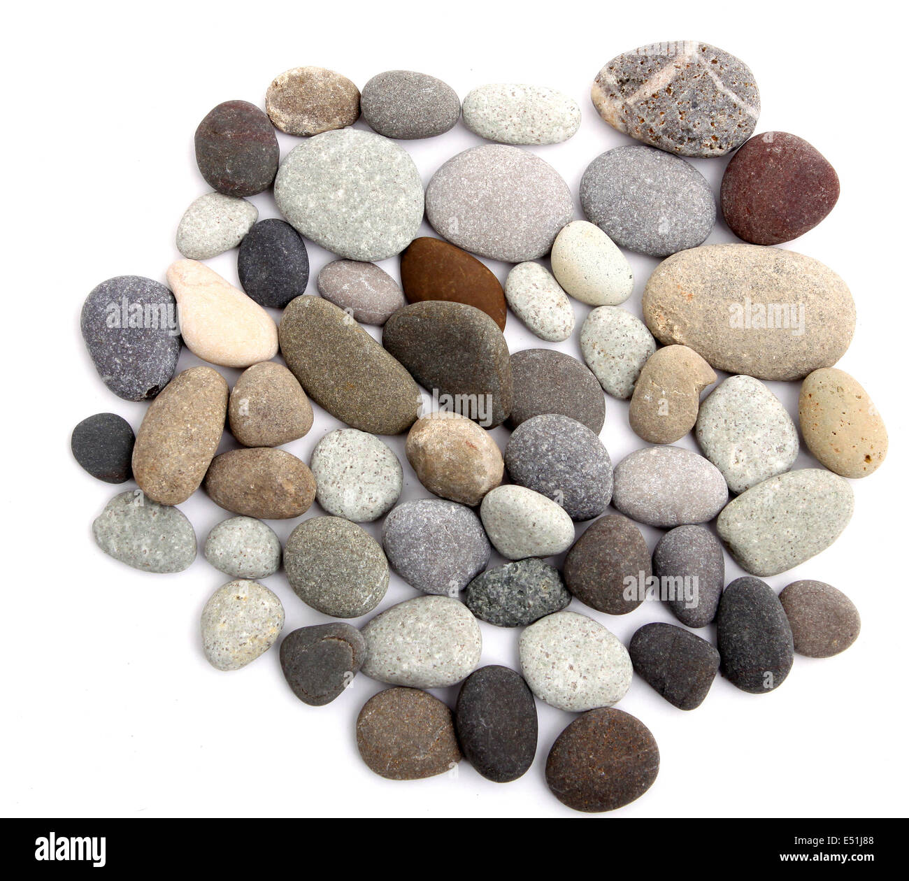 Various sea stone Stock Photo