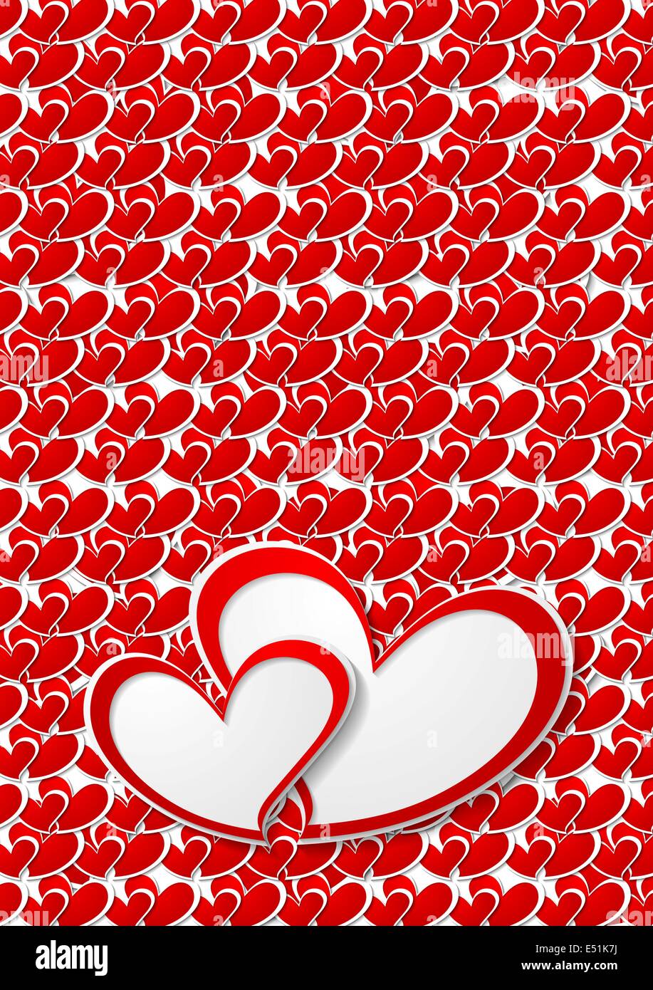 Valentines Day abstract background Stock Photo - Alamy