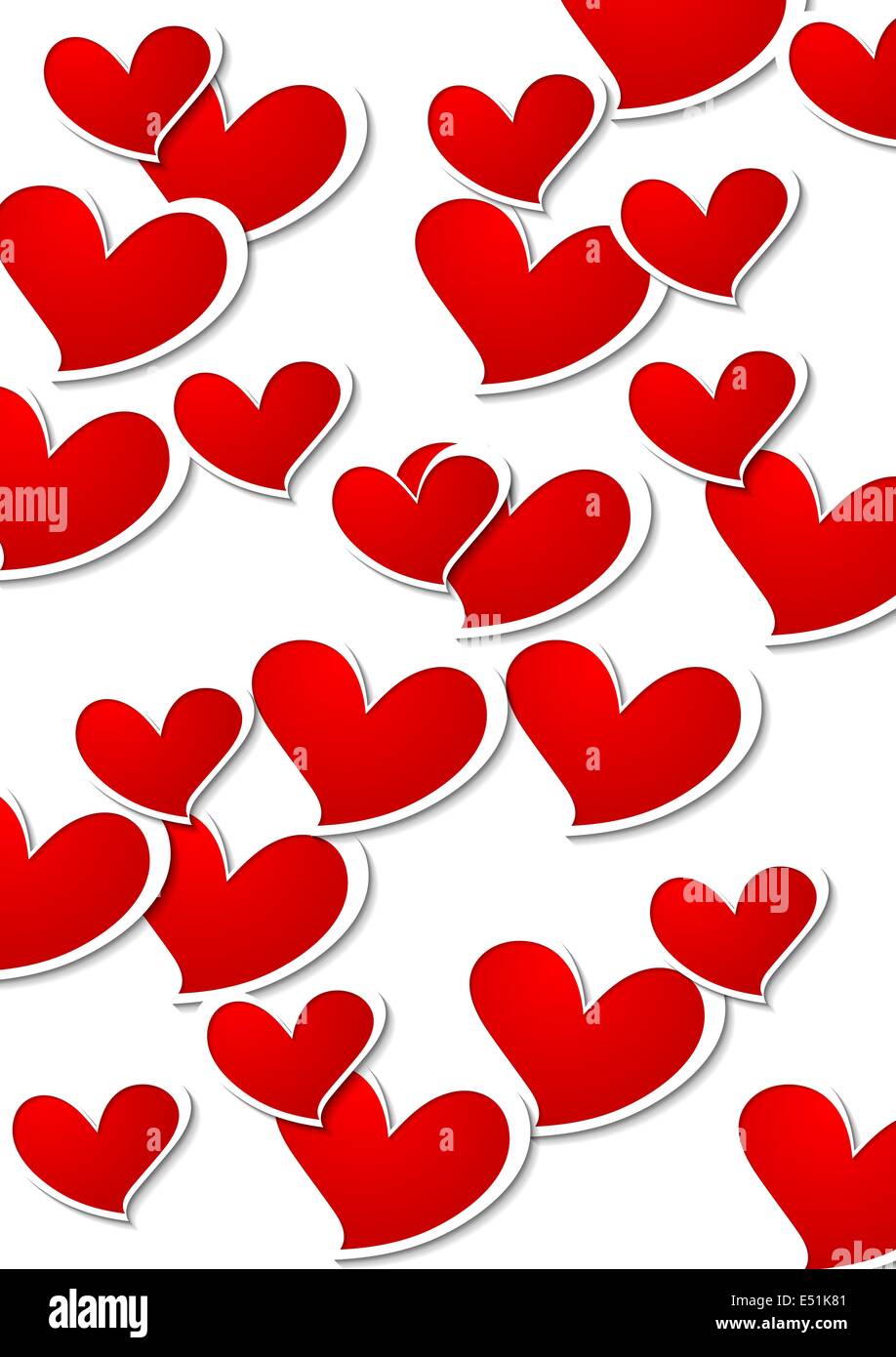 Valentines Day abstract background Stock Photo - Alamy