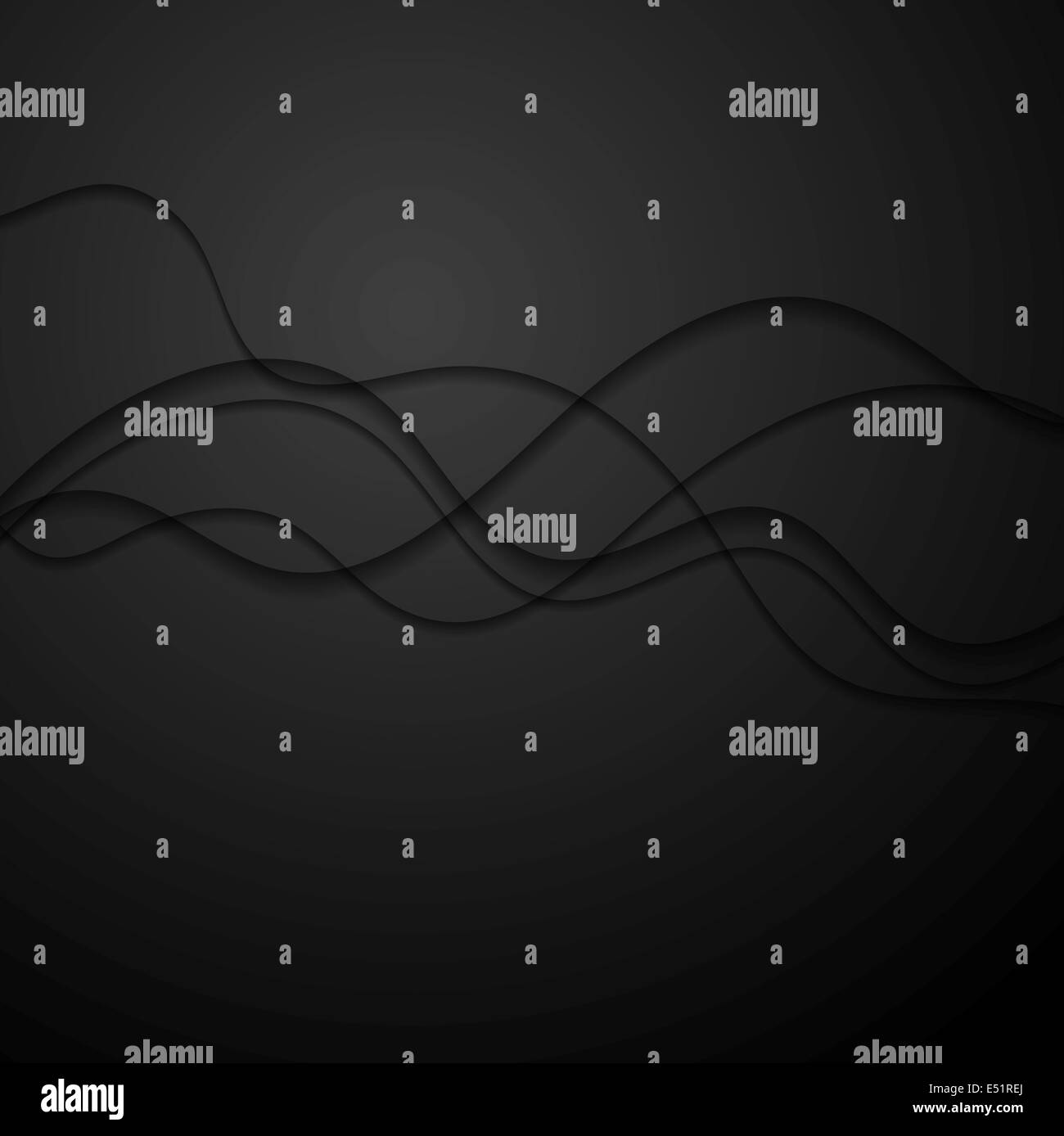 Abstract black waves elegant background Stock Photo - Alamy