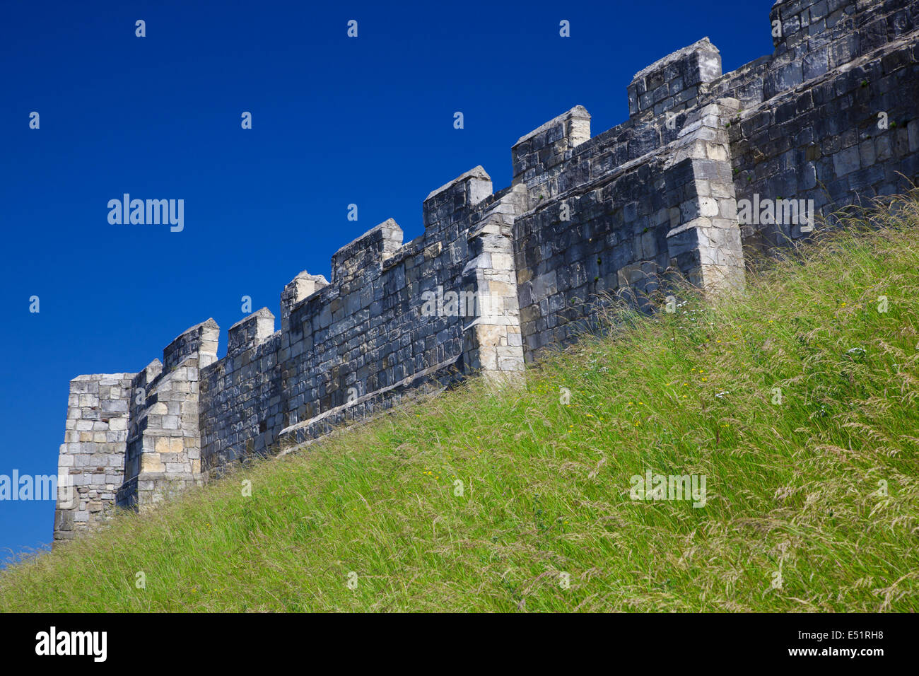 City walls of York, England Stock Photo Alamy
