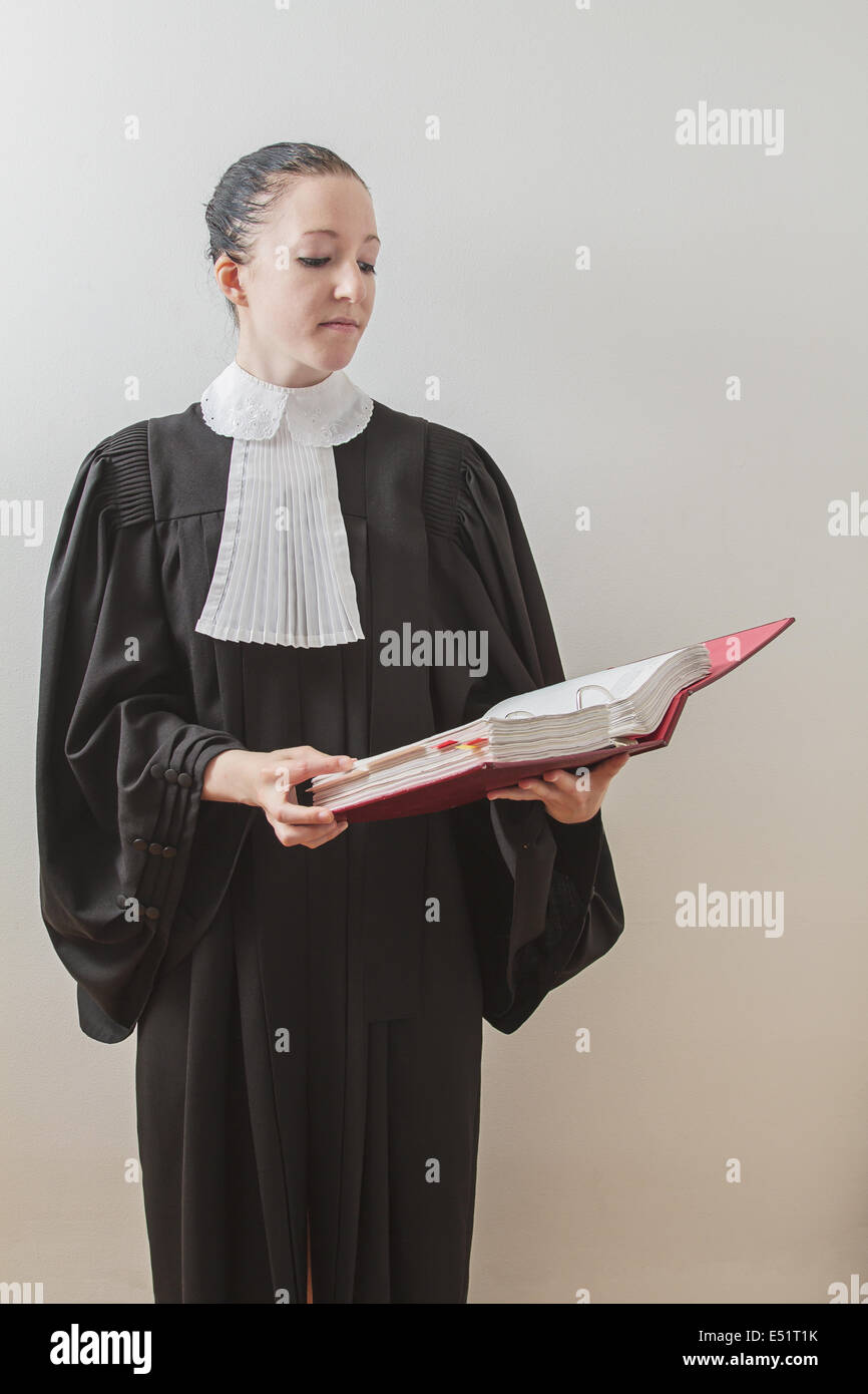Reading the law Stock Photo Alamy