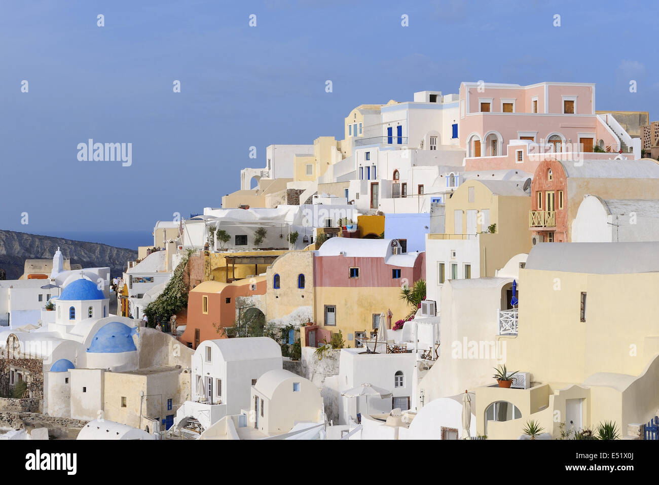 Oia, Santorini, Greece Stock Photo