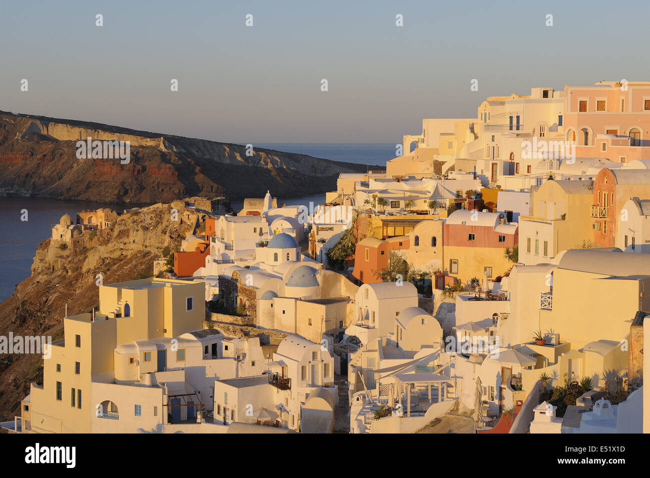 Oia, Santorini, Greece Stock Photo