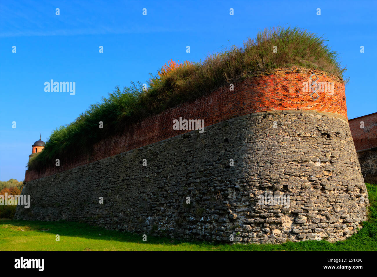 Medieval Dubno Castle Stock Photo Alamy