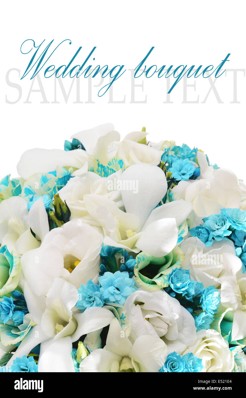 Bouquet of flowers isolated on white Stock Photo - Alamy