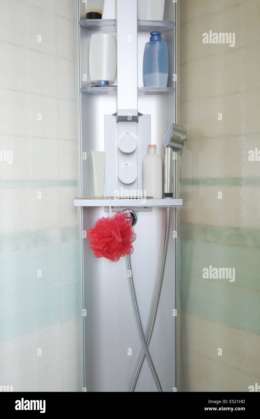 new shower cubicle Stock Photo Alamy