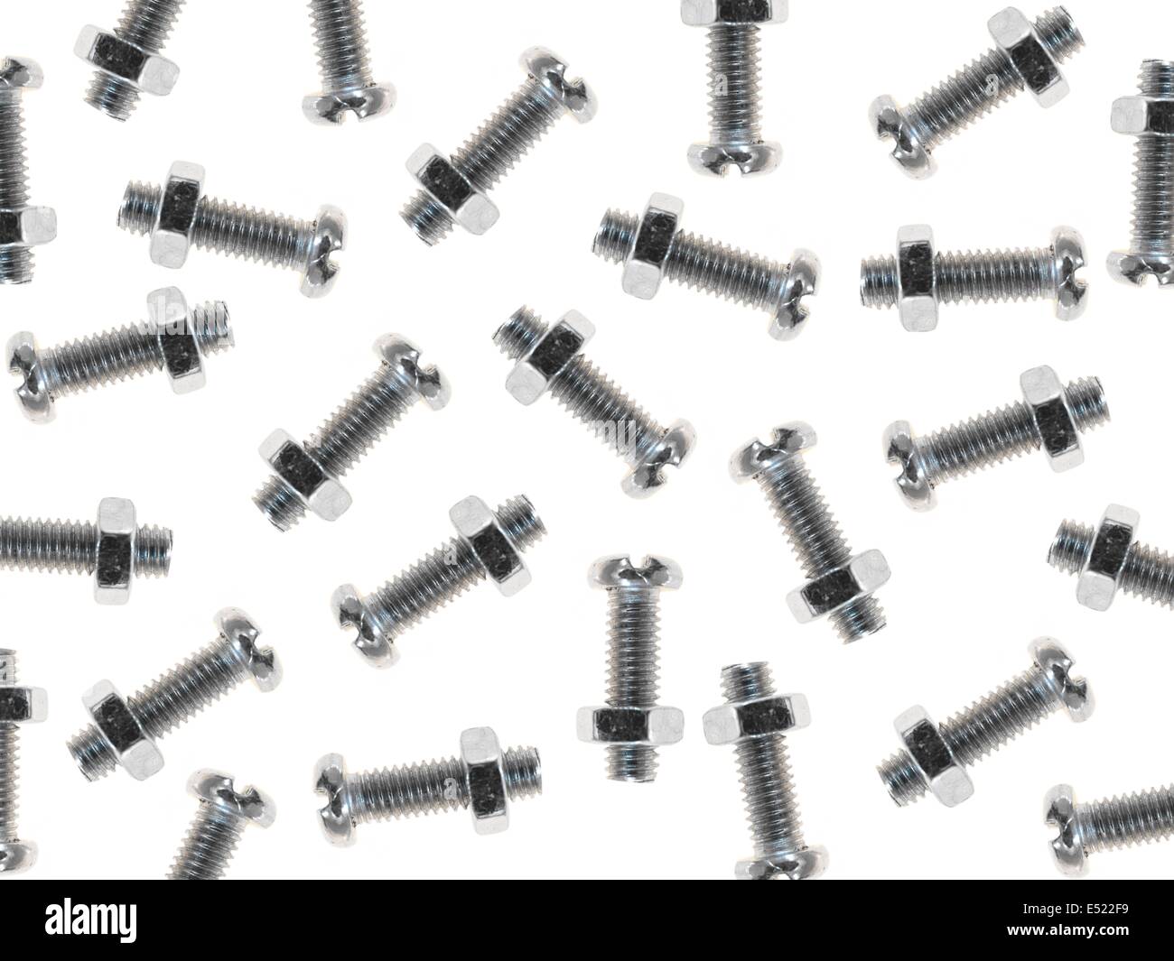Nuts And Bolts Stock Photo Alamy