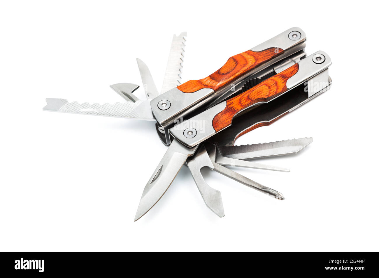 the knife with tools Stock Photo Alamy