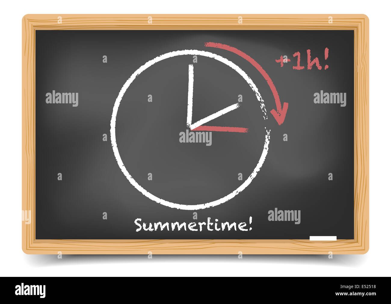 daylight saving summer Stock Photo