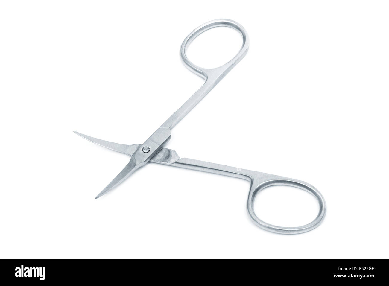 a manicure scissors Stock Photo