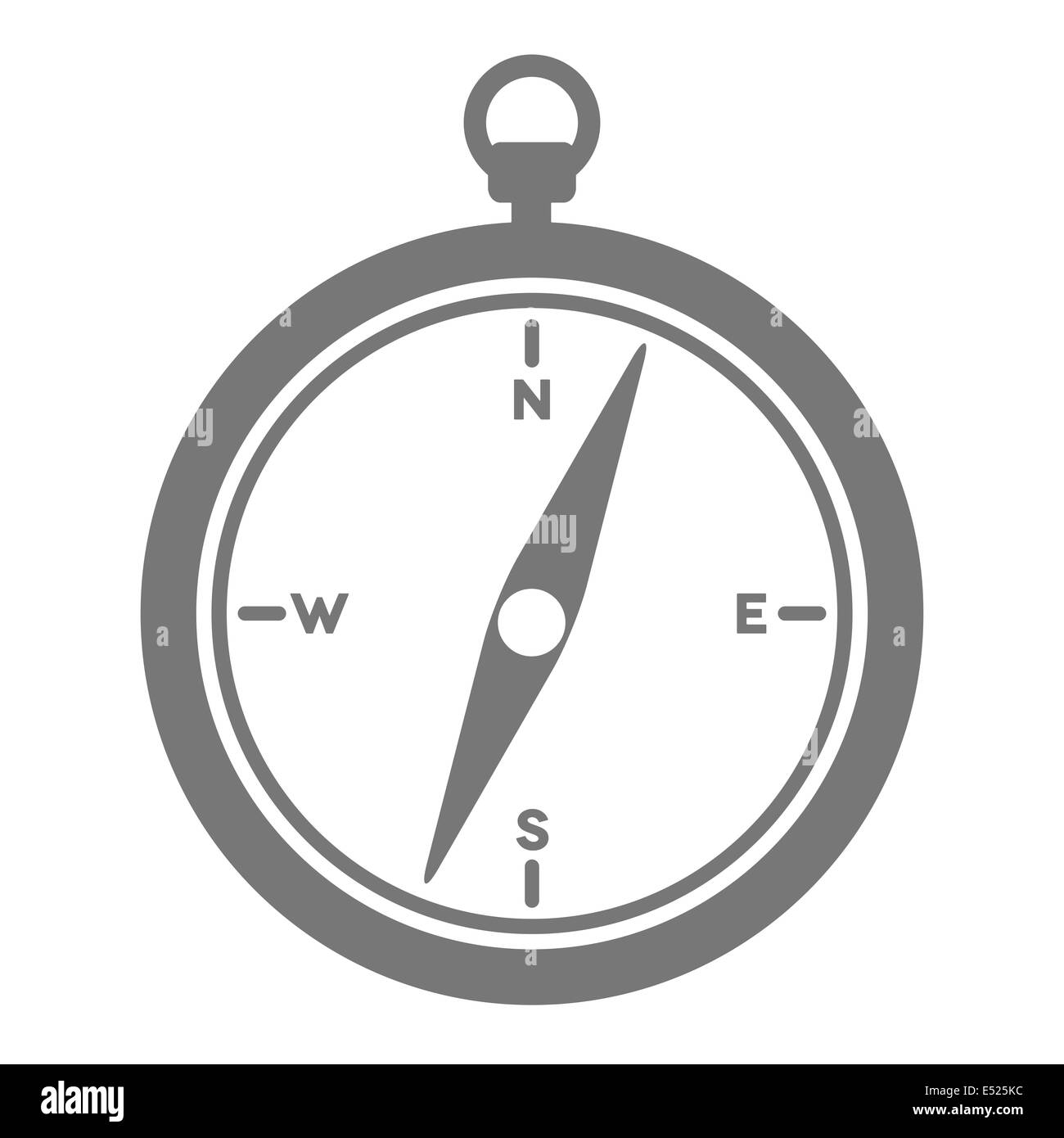 Directional compass Black and White Stock Photos & Images Alamy