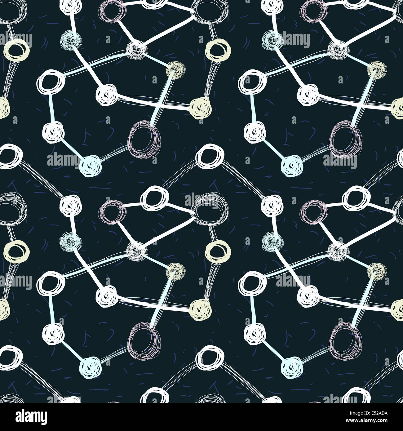 abstract seamless geometrical background molecule structure. Vector ...