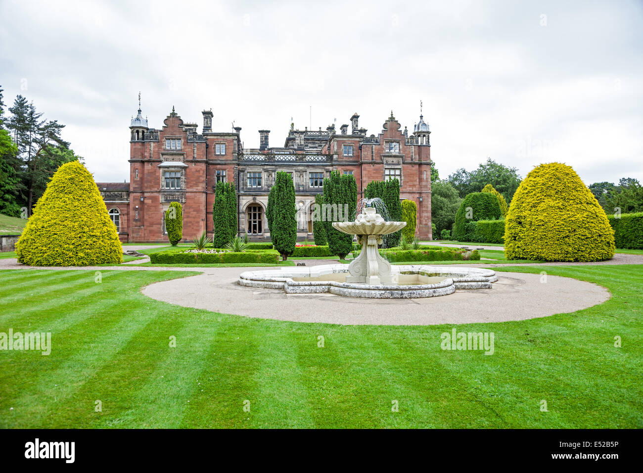 Keele Hall in the grounds of Keele University Keele StokeonTrent