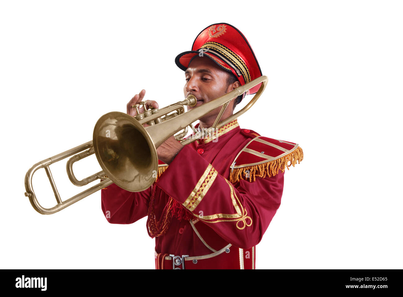 Bandmaster playing on trumpet hires stock photography and images Alamy