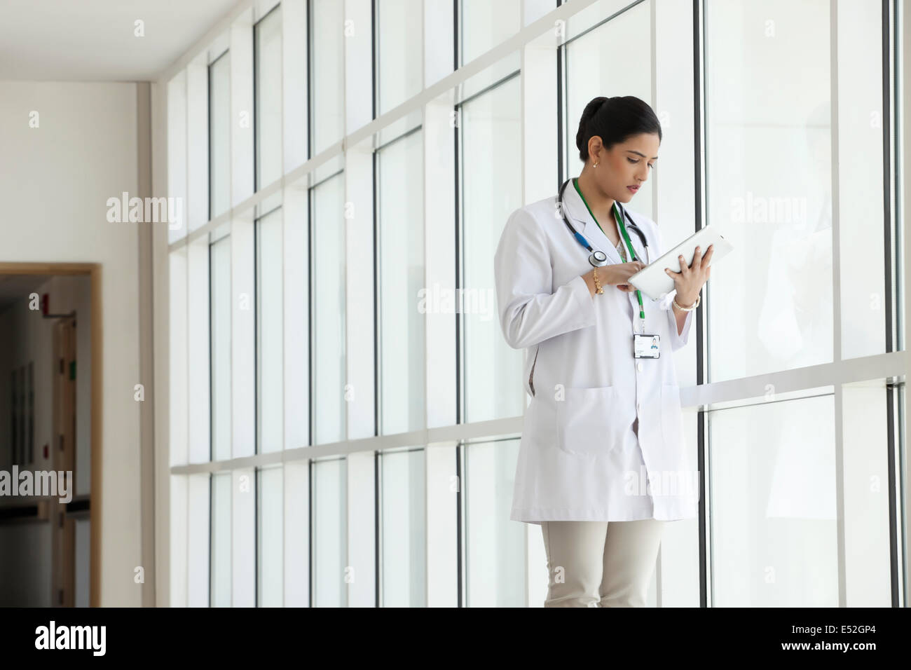 Indian young female doctor hi-res stock photography and images - Alamy