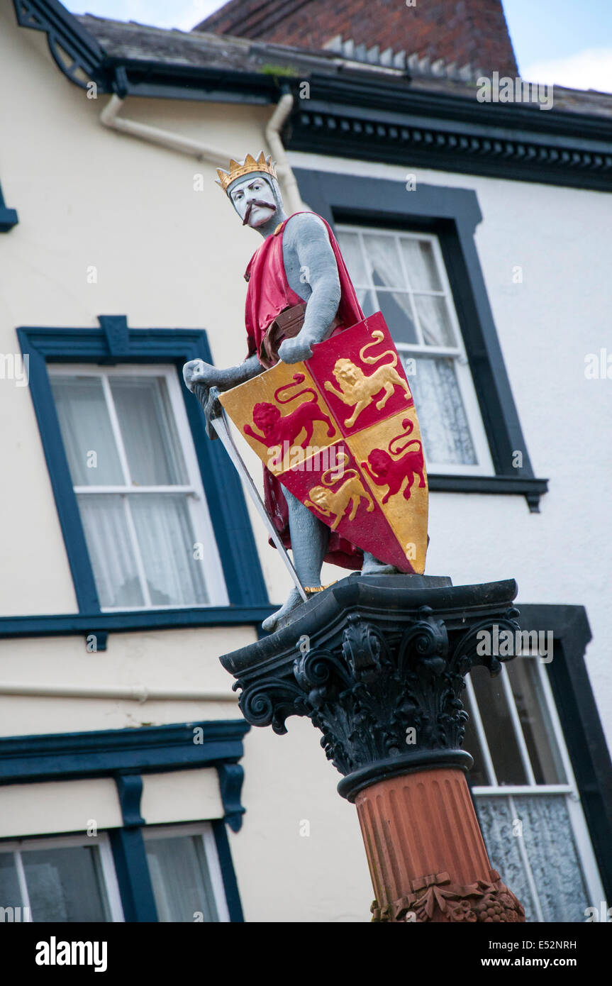 Llywelyn the Great in Conwy, North Wales UK Stock Photo Alamy