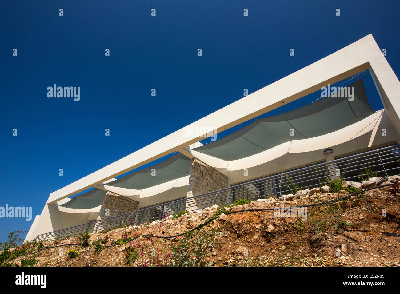 Sivota greece mediterranean apartment hires stock photography and