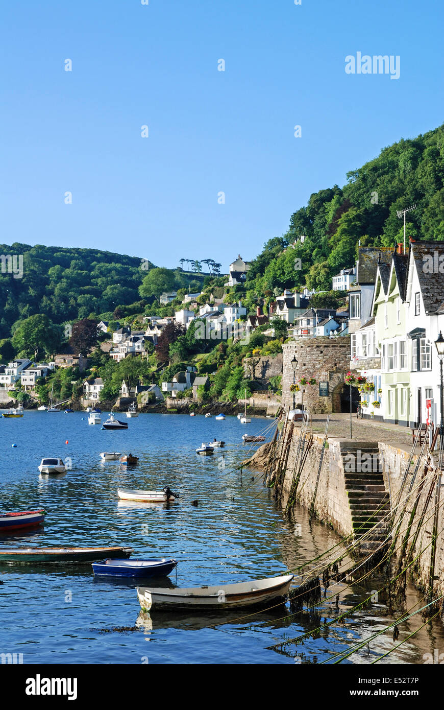 Bayards Cove in Dartmouth, Devon, UK Stock Photo Alamy