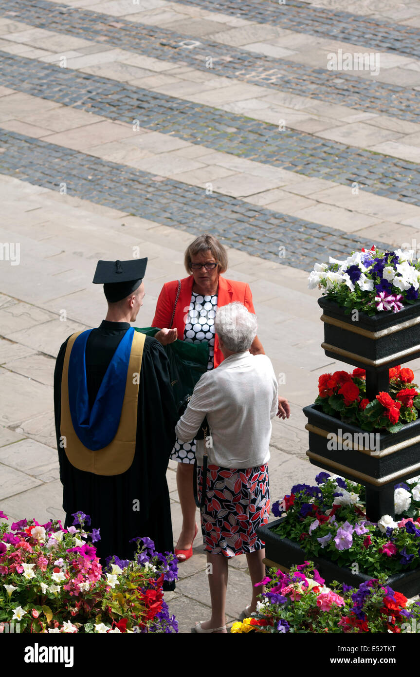 Coventry University graduation day, Coventry, UK Stock Photo Alamy