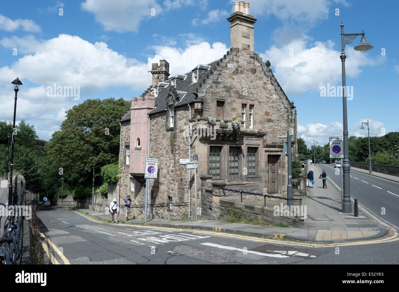 Kirkbrae House in Dean Bridge Edinburgh New Town Stock Photo Alamy