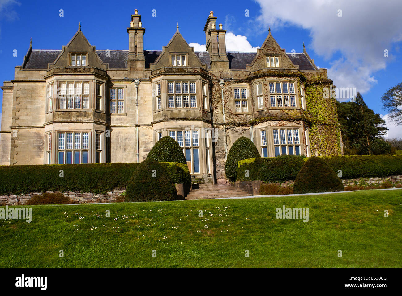 Muckross House and gardens in National Park Killarney, Ireland Stock ...