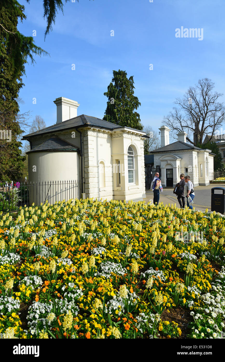 Entrance to Jephson Gardens, Royal Leamington Spa, Warwickshire