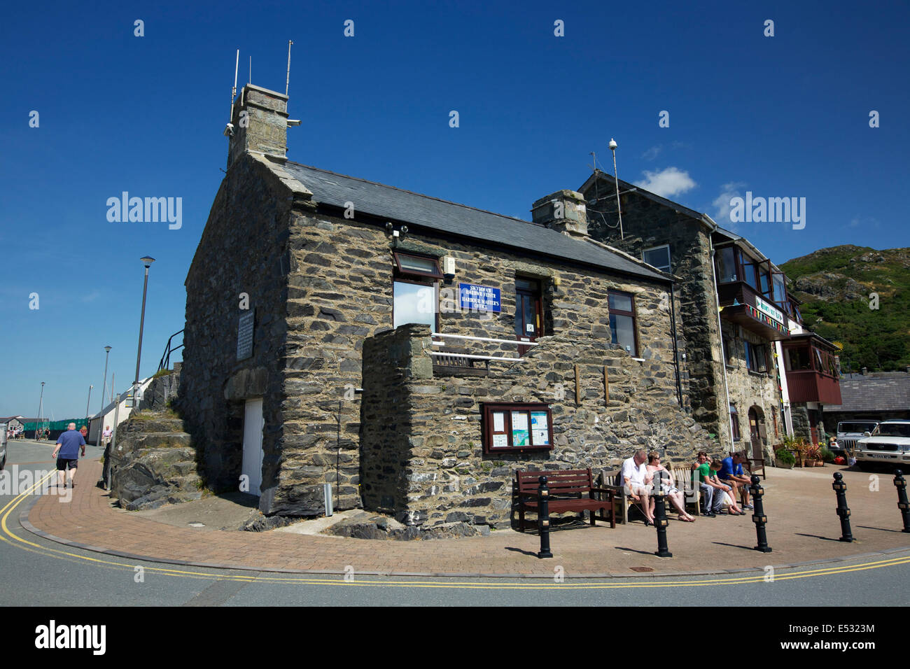 Harbour Masters Office Barmouth Gwynedd Wales UK Stock Photo