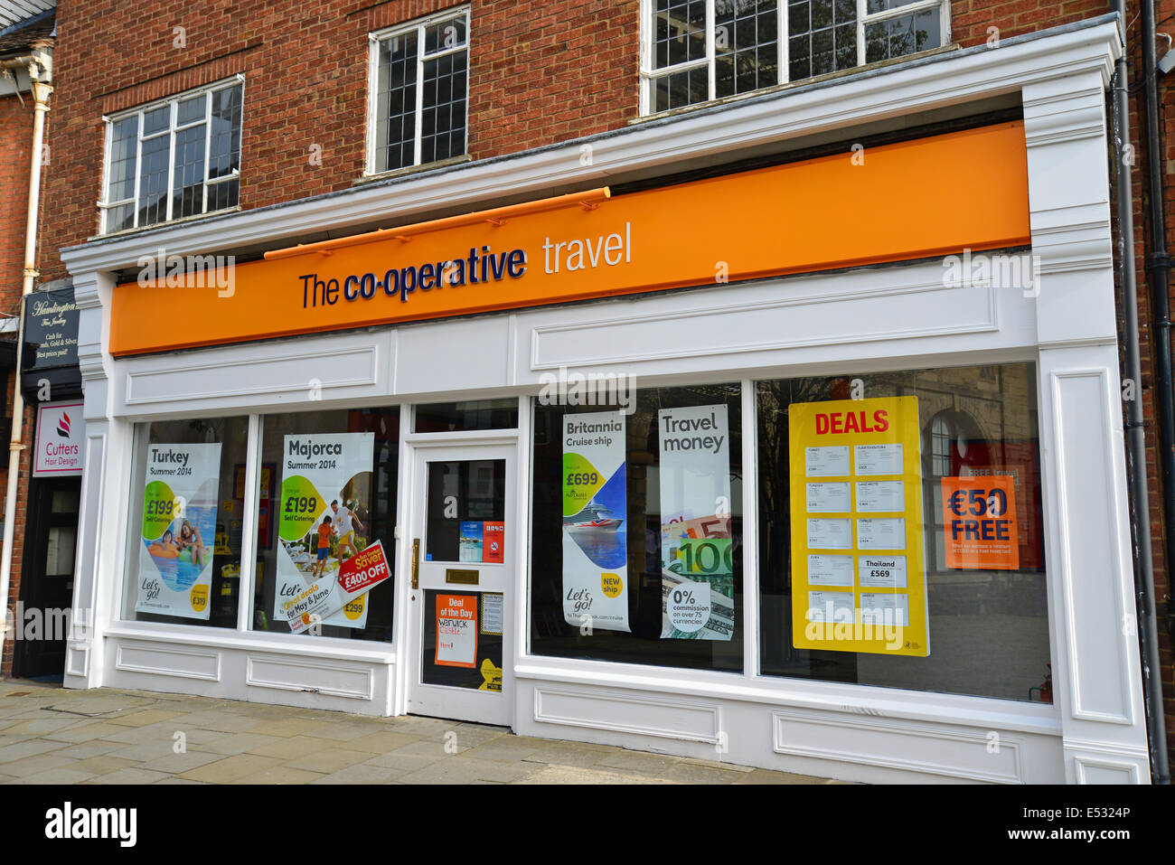 Co operative travel agent hires stock photography and images Alamy