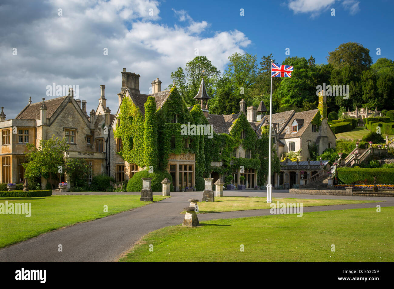 Manor House Hotel, Castle Combe, the Cotswolds, Wiltshire, England