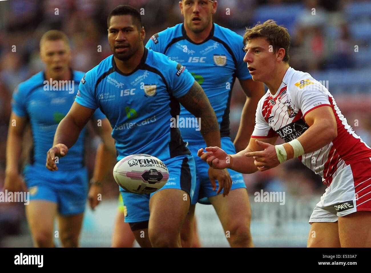 Sam powell wigan warriors hi-res stock photography and images - Alamy